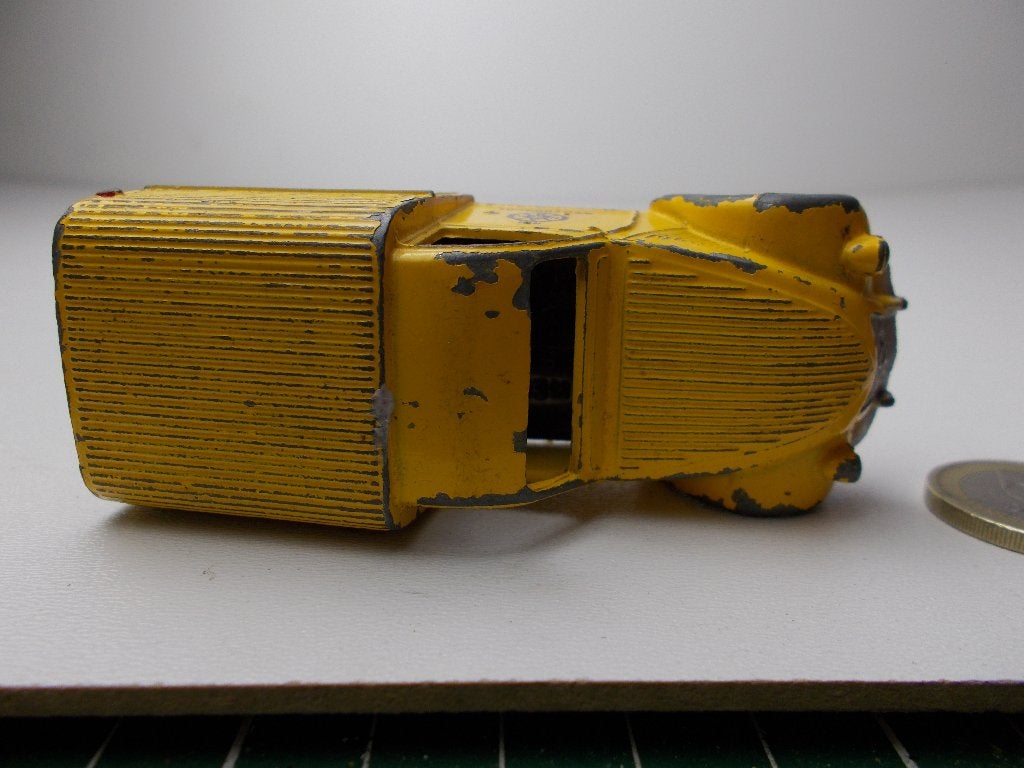1965 Dinky Toys 562 CITROEN 2CV ANWB WEGENWACHT +Deurtje (E), Ophalen of Verzenden, Gebruikt, Auto, Dinky Toys