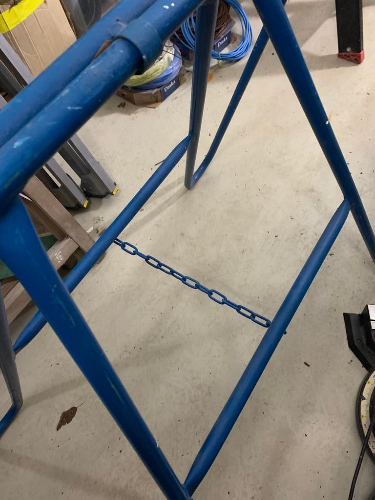 Klapschragen, Doe-het-zelf en Verbouw, Steigers, Ophalen, Zo goed als nieuw, Overige typen, Minder dan 2 meter