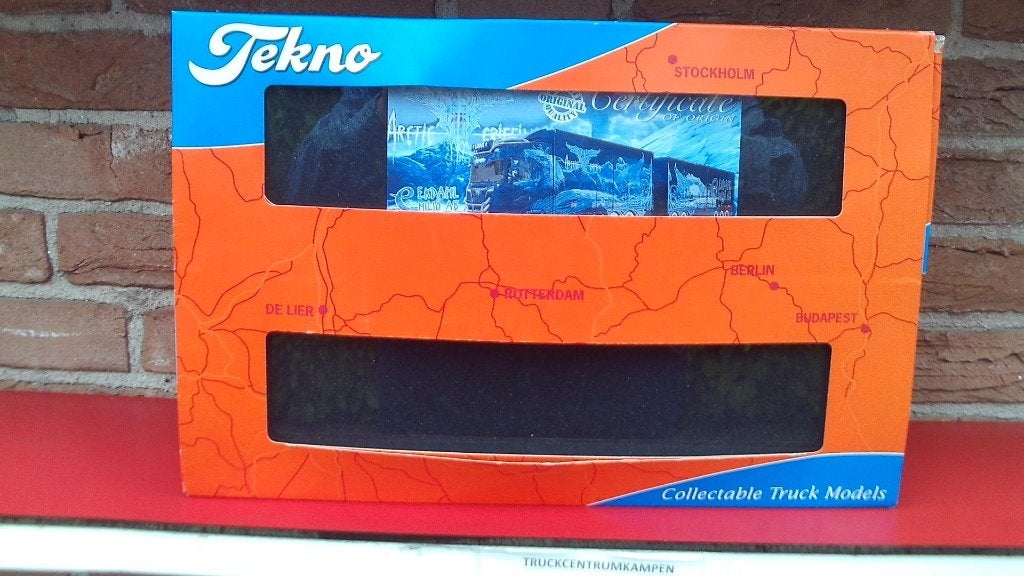 Tekno  Scania  NGS  S - Serie  van  Ekdahl  Arctic., Ophalen of Verzenden, Nieuw, Bus of Vrachtwagen, Tekno