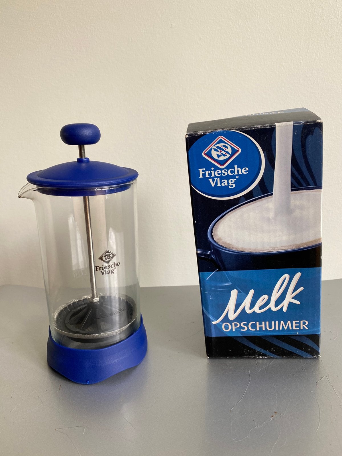 Melkopschuimer Friesche vlag / nieuw in doos, Witgoed en Apparatuur, Melkopschuimers, Verzenden, Nieuw, Handmatige melkopschuimer