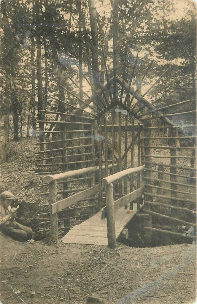 701-128-019 Olterterp Ingang Grot, Verzenden, Voor 1920, Friesland