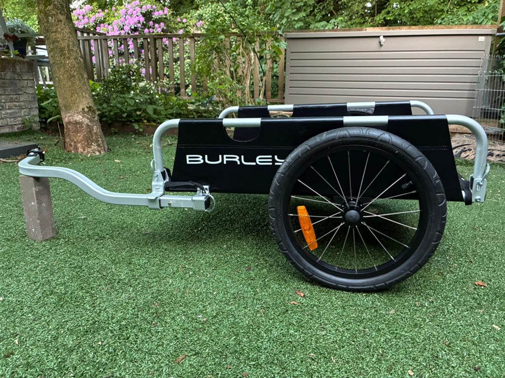 Burley Flatbed Transportkar, Ophalen of Verzenden, Zo goed als nieuw, Opvouwbaar