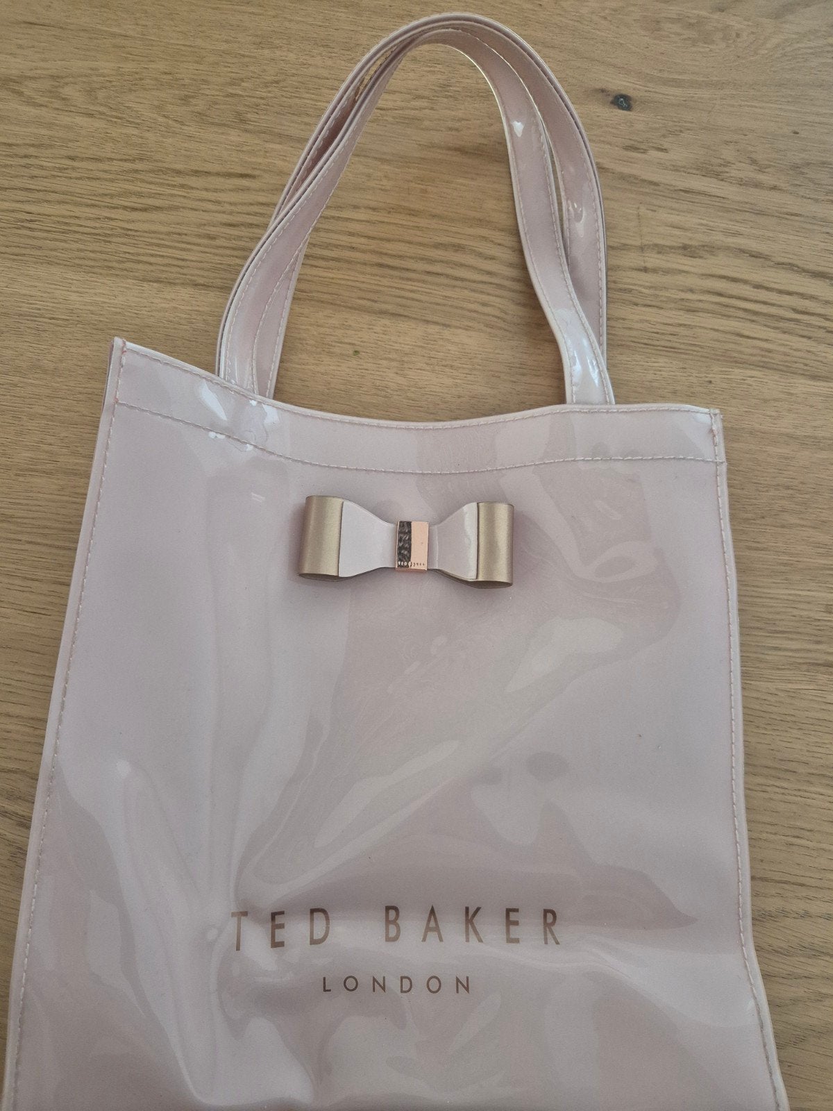 Ted Baker tasje lichtroze met strik, Ophalen of Verzenden