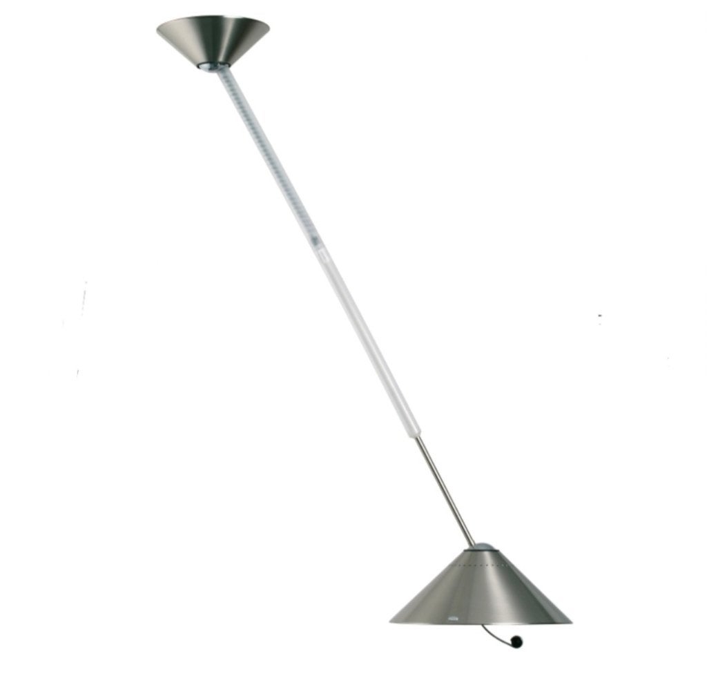 Super gave zeer praktische Lumina Flip design plafondlamp, Ophalen, Zilver, Gebruikt, E27 (groot)