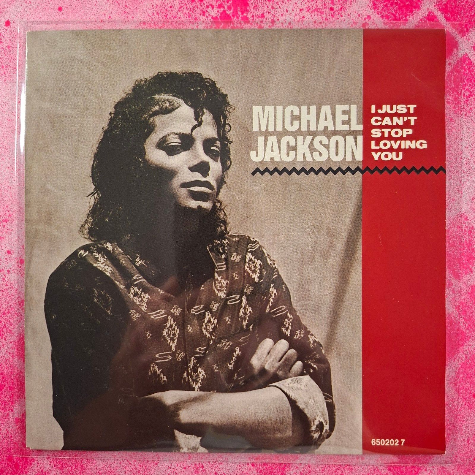 Michael Jackson I just cant stop loving you.          Star45, 7 inch, Ophalen of Verzenden, Zo goed als nieuw, Overige typen