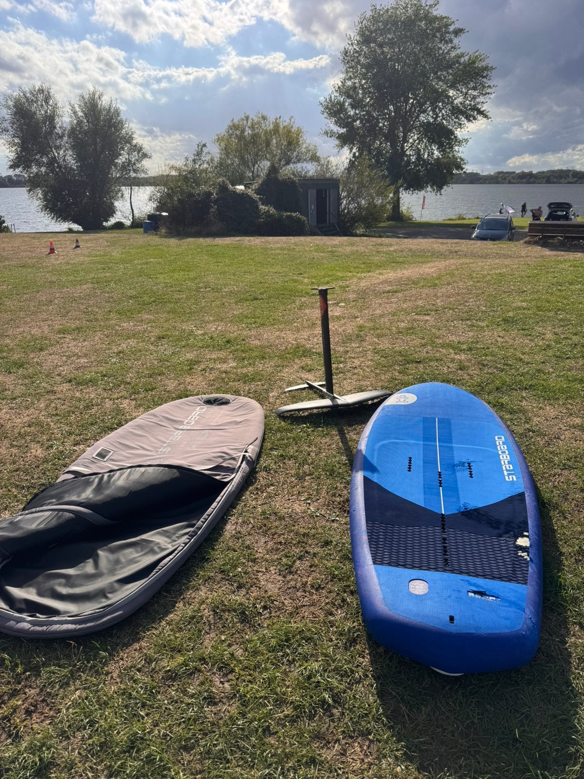 Complete wingset starboard foil en board, Gebruikt, Starboard, Ophalen of Verzenden, Starboard