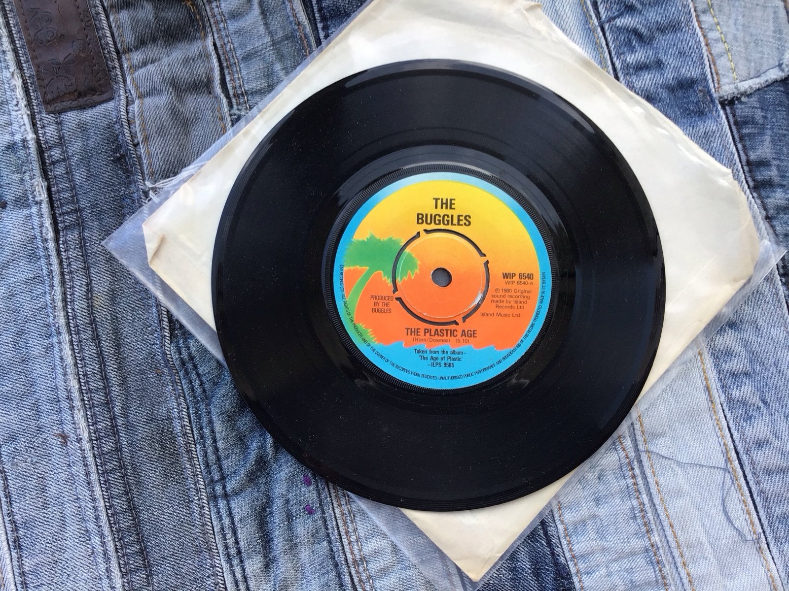 The Buggles - The Plastic Age 7 inch vinyl single, Cd's en Dvd's, Gebruikt, Originele persing, 7 inch, Ophalen of Verzenden