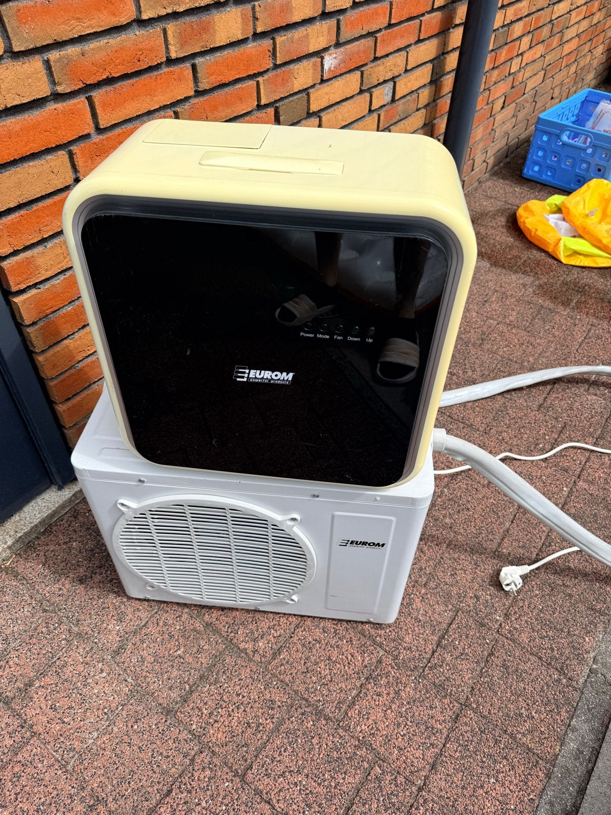 Eurom AC7000 split airco (geeft sluiting), Witgoed en Apparatuur, Airco's, Ophalen, Minder dan 60 m³, 3 snelheden of meer, Koelen en Ontvochtigen