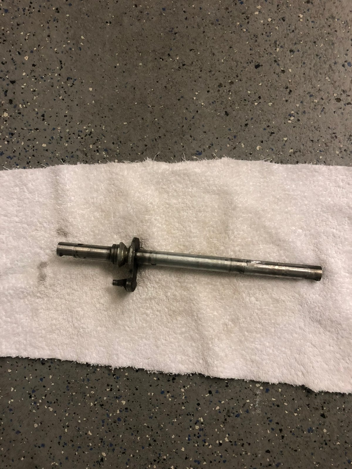Nette zeldzame kicktrapas voor achterbrug van een Vespa Si, Ophalen of Verzenden, Gebruikt