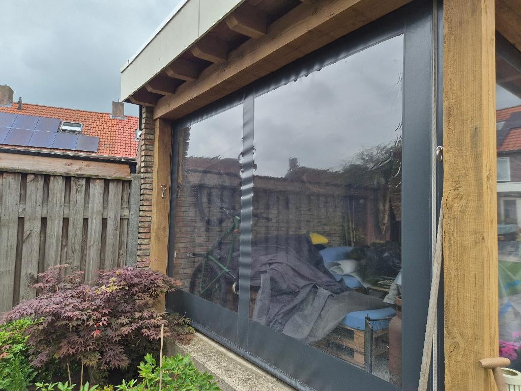 Zeil, Overkapping winddicht Maken!, Ophalen, Gebruikt, Veranda