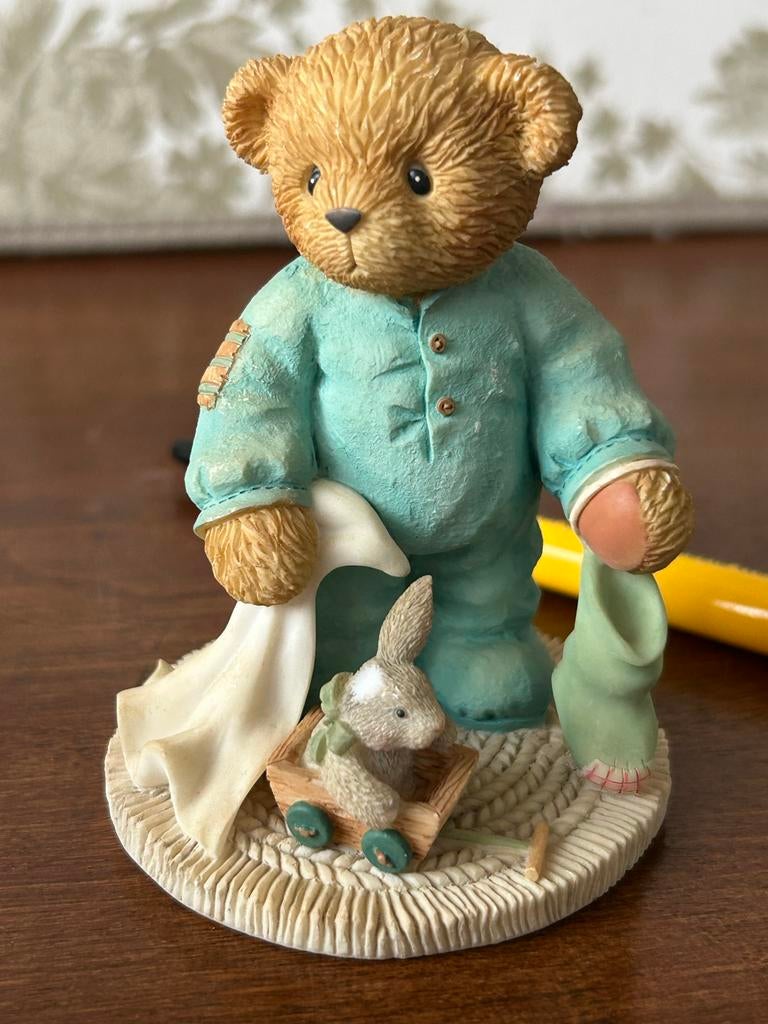 Cherished teddybeer 2001 Een oor konijntje, Ophalen, Zo goed als nieuw, Dier