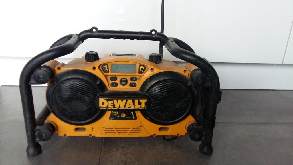 DeWalt bouwradio., Ophalen of Verzenden, Gebruikt, Bouwradio