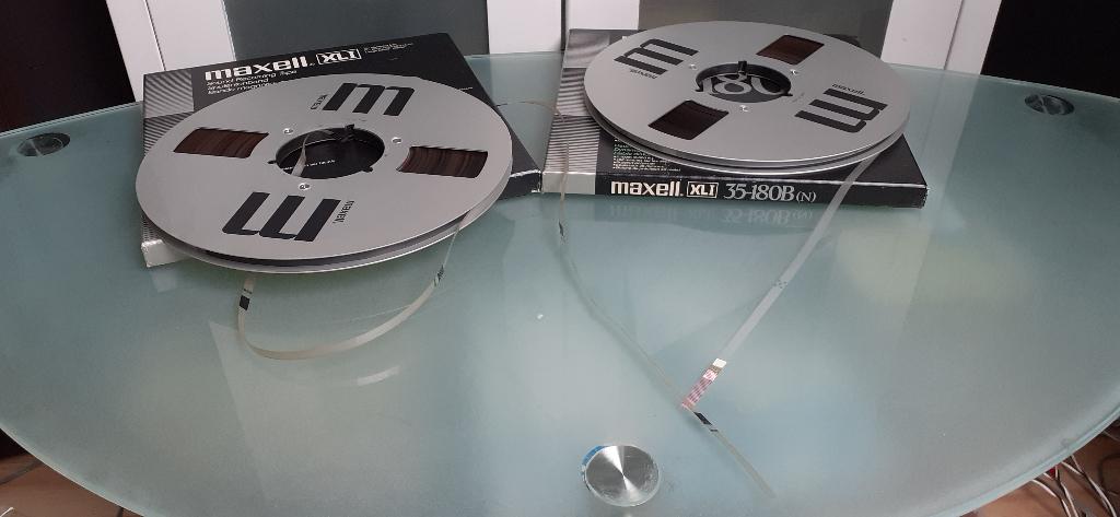 maxel XLI 35-180 B 26 cm reels, Audio, Tv en Foto, Bandrecorders, Ophalen of Verzenden, Bandrecorder