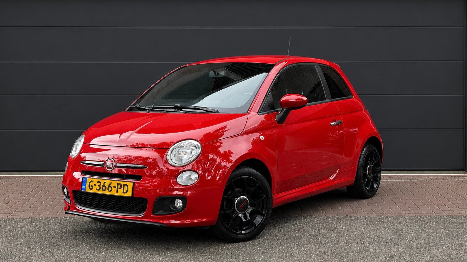 Fiat 500 Sport 1.2 | Bluetooth | Coating | Airco | PDC, Auto's, Fiat, Voorwielaandrijving, 4 cilinders, 840 kg, Leder en Stof