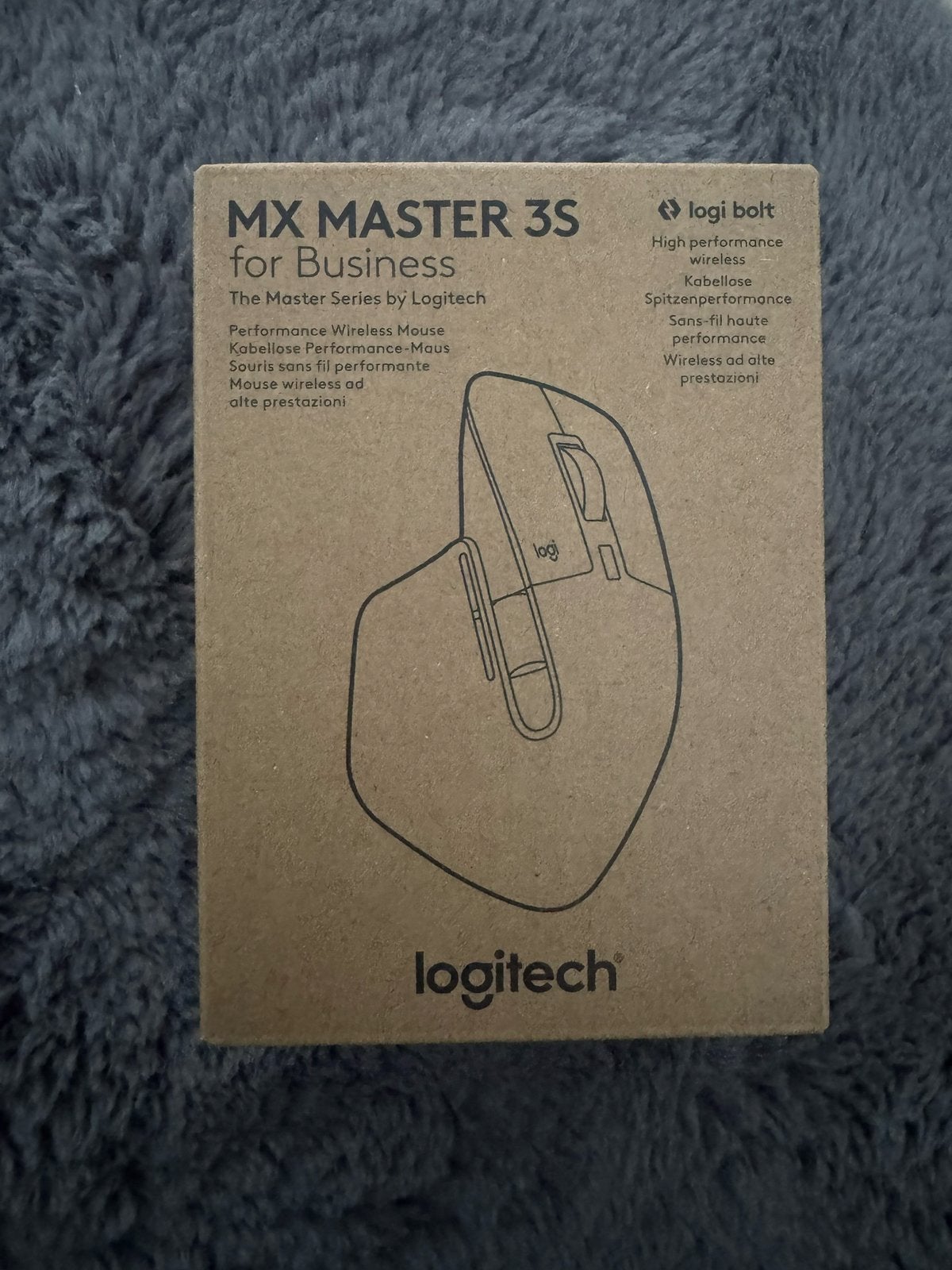 Logitech MX master 3s, Computers en Software, Muizen, Rechtshandig, Muis, Ergonomisch, Verzenden