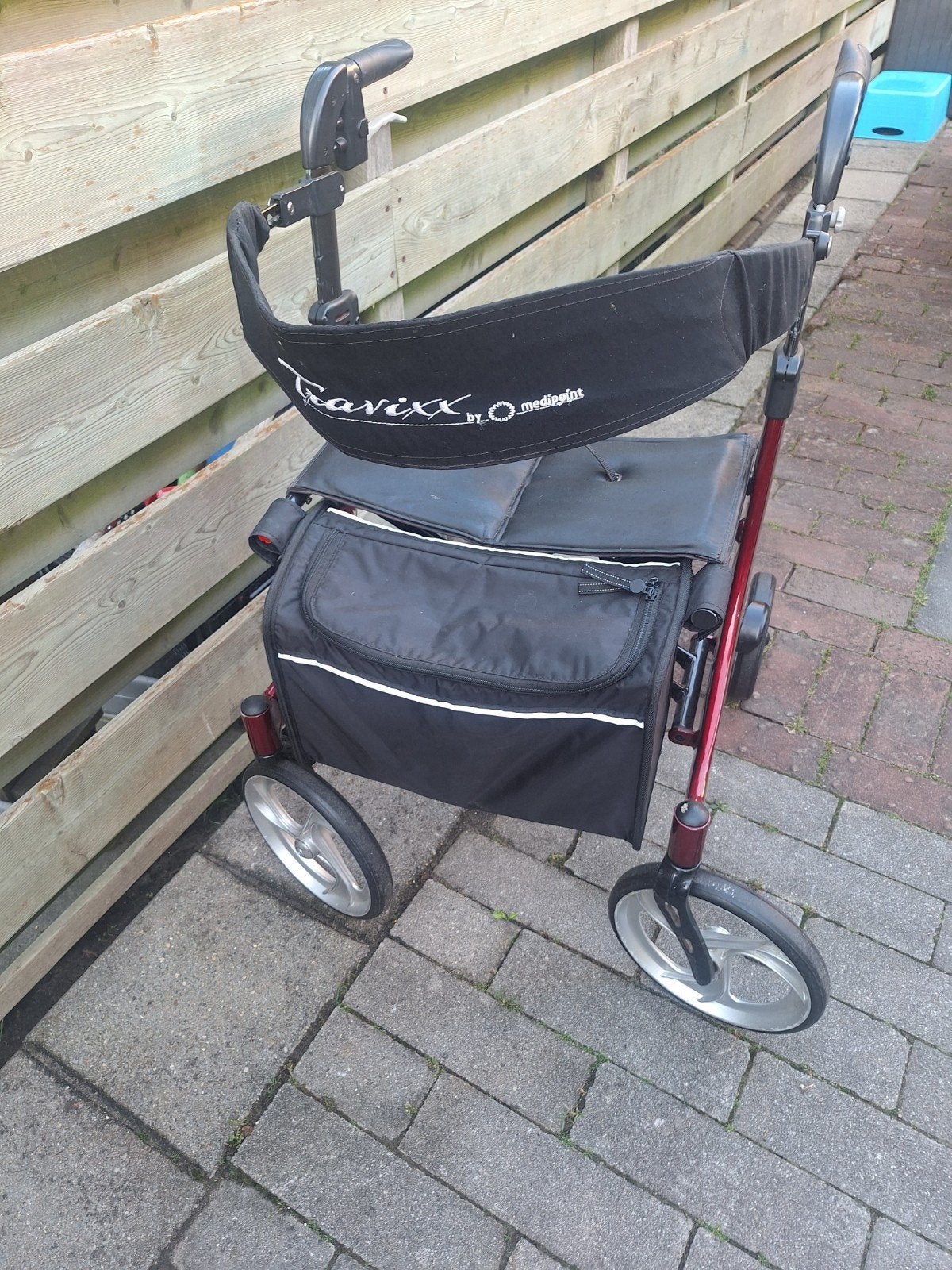 travixx deluxe rollator maat s, Ophalen, Opvouwbaar, Zo goed als nieuw