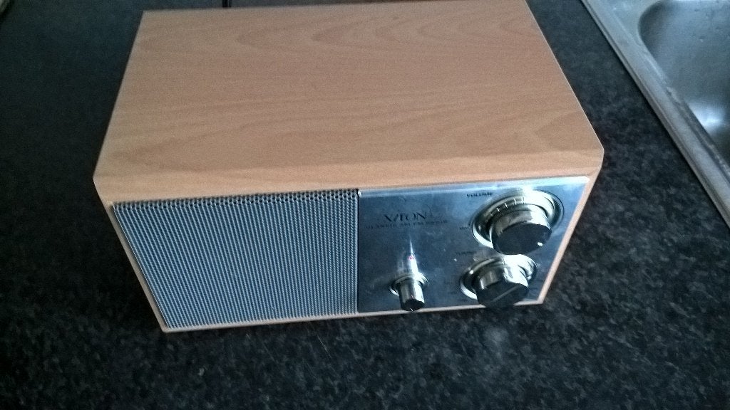 TE koop aangeboden mooi radio .merk Xiron doe gepast bod, Ophalen of Verzenden, Gebruikt, Radio