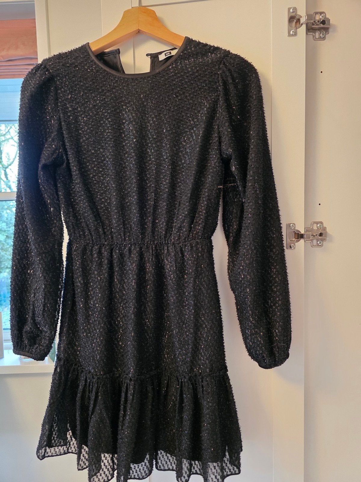Zwarte feestjurk WE maat 146/152 - Zo goed als nieuw, Kinderen en Baby's, Kinderkleding | Maat 146, WE, Meisje, Ophalen of Verzenden