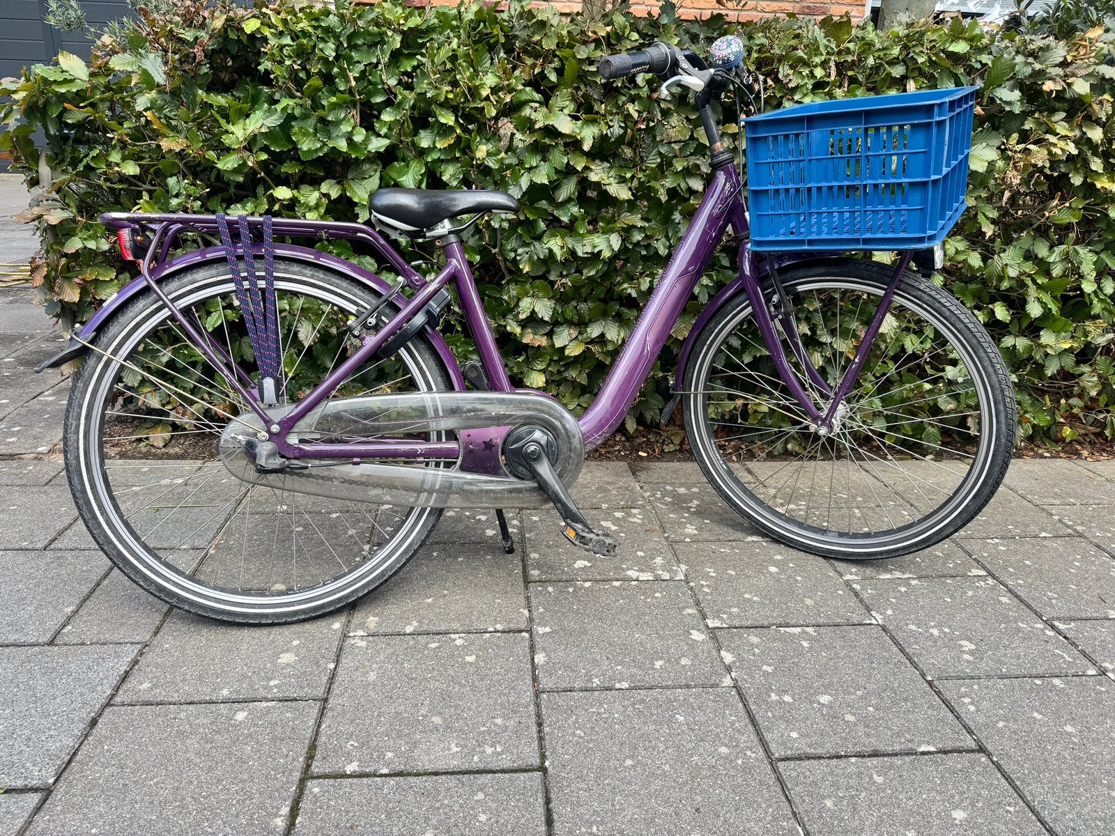 Batavus Star 24” kinderfiets, donkerpaars, 3 versnellingen, Fietsen en Brommers, Ophalen, Gebruikt, 20 inch of meer
