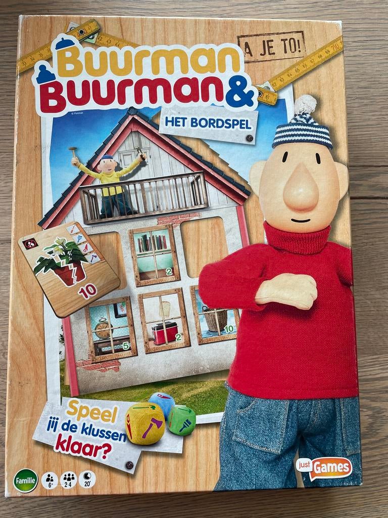 Buurman & Buurman Het Bordspel - Speel jij de klussen klaar?, Drie of vier spelers, Ophalen, Gebruikt