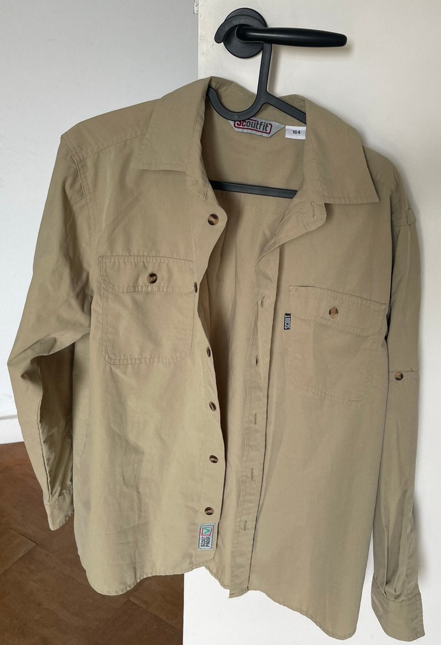 Scouting blouse scouts maat 164, Ophalen of Verzenden, Zo goed als nieuw, Kleding