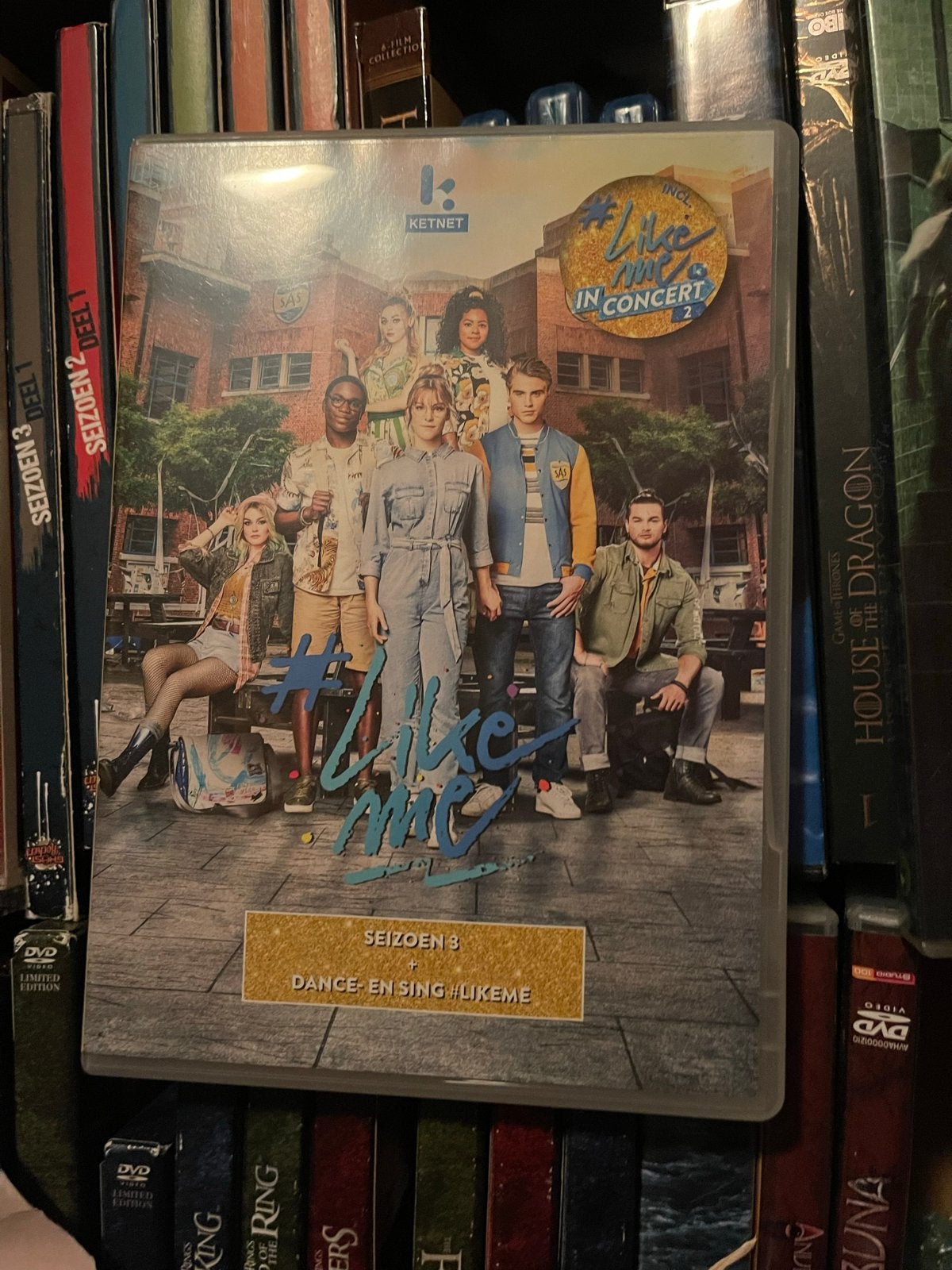 #LikeMe Seizoen 3 DVD - Inclusief Live in Concert, Bonusmateriaal, Alle leeftijden, Nederlands, Overige genres