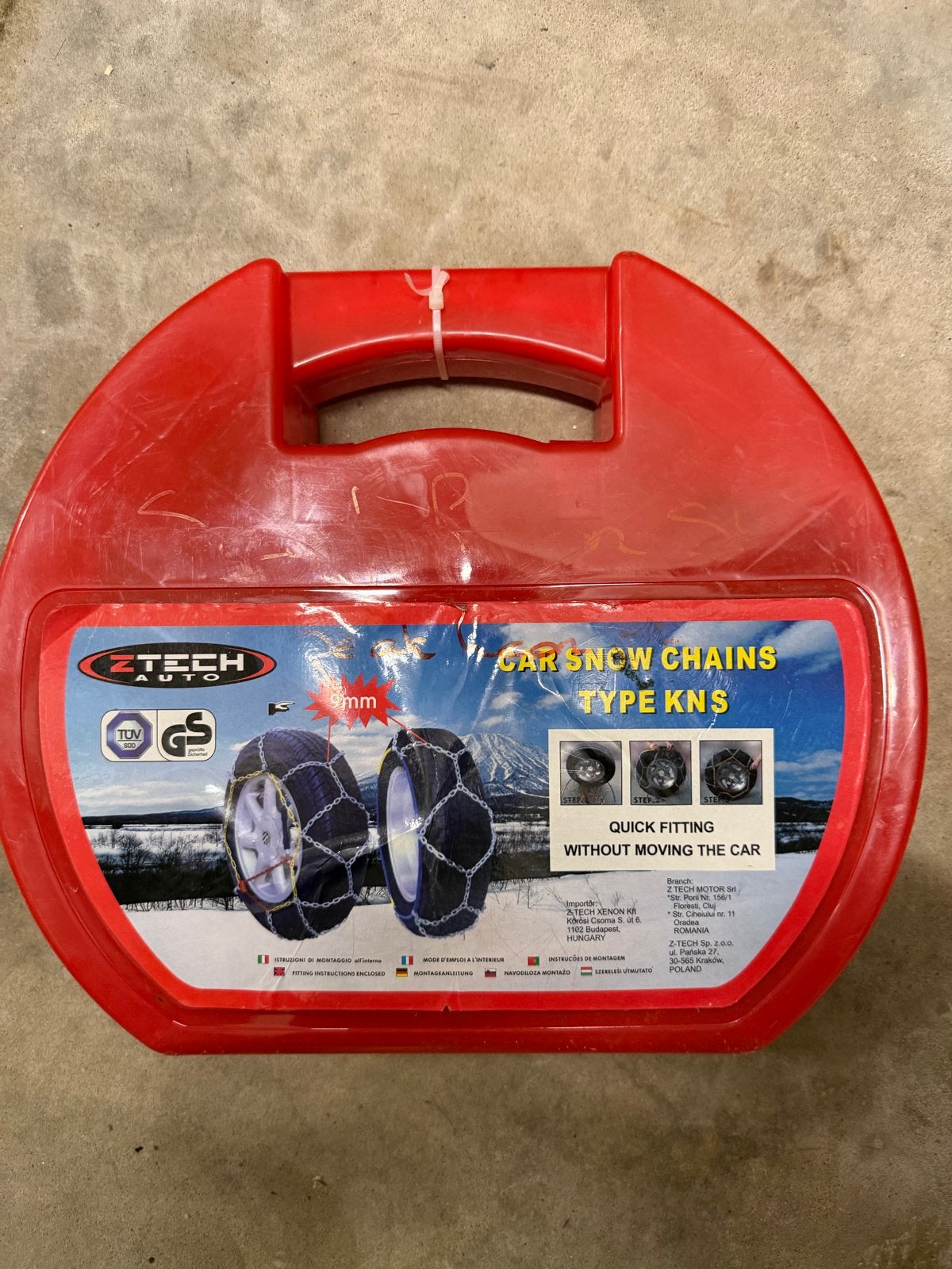 Z-Tech Auto sneeuwkettingen KNS 90, 9mm, Ophalen, Nieuw