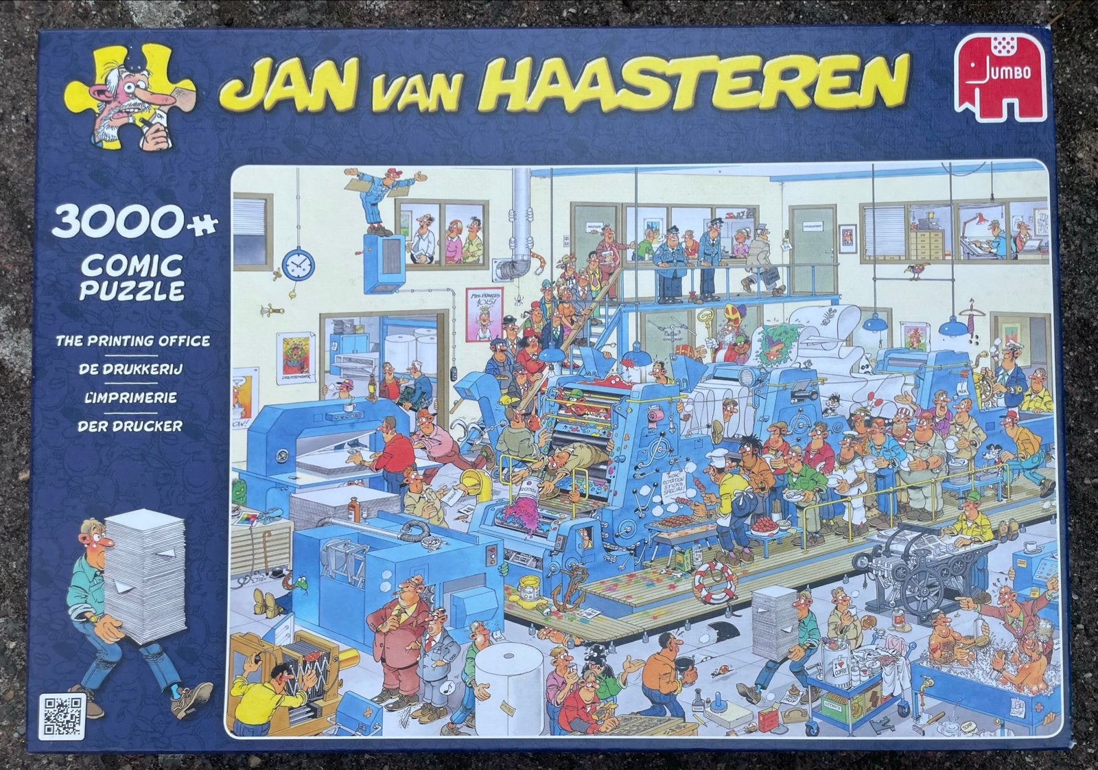 Jan van Haasteren Puzzel Collectie: 3000, 2x 1000, Combi, Ophalen of Verzenden, Meer dan 1500 stukjes, Gebruikt, Legpuzzel
