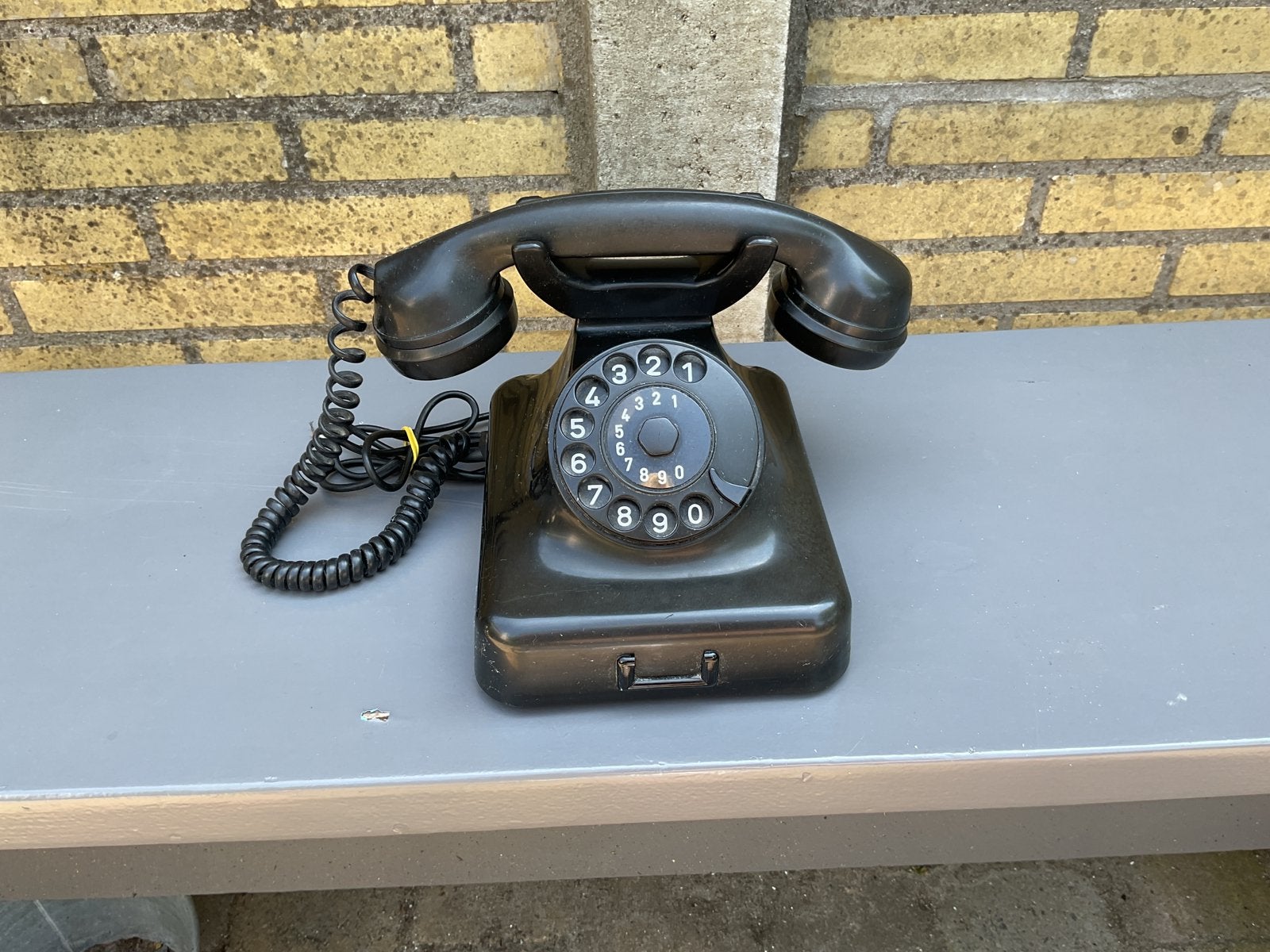 Bakelieten Siemens telefoon met draaischijf - Zeer goede sta, Ophalen of Verzenden, Gebruikt, Met draaischijf