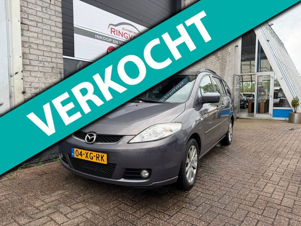 Mazda 5 2.0 Executive Met 1 JAAR APK, Auto's, Mazda, Bedrijf, Te koop, ABS, Airbags, Airconditioning, Automatische klimaatregeling