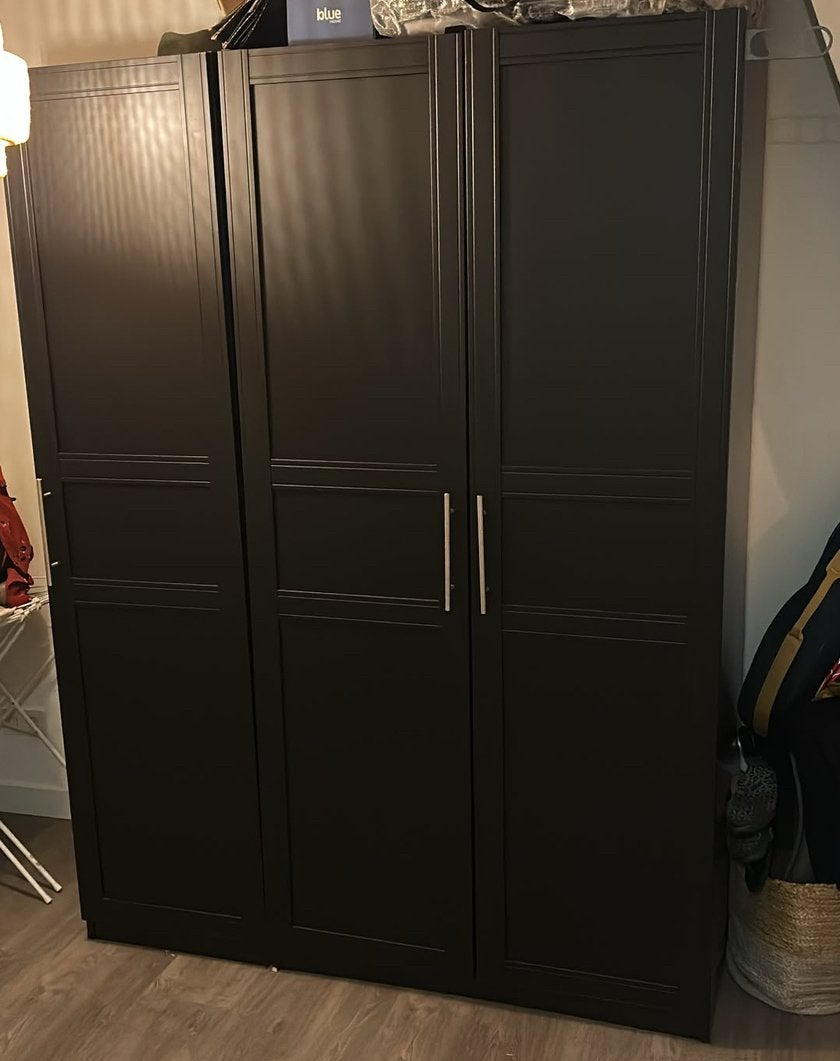 IKEA PAX 50x201 en 100x201 cm, FLISBERGET deuren, Gebruikt, 100 tot 150 cm, 200 cm of meer, 50 tot 75 cm