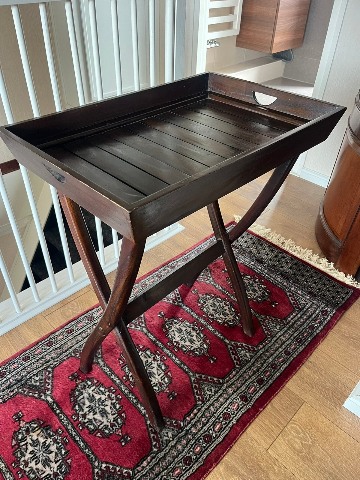 Butler tray, Ophalen of Verzenden, Zo goed als nieuw, Rechthoekig