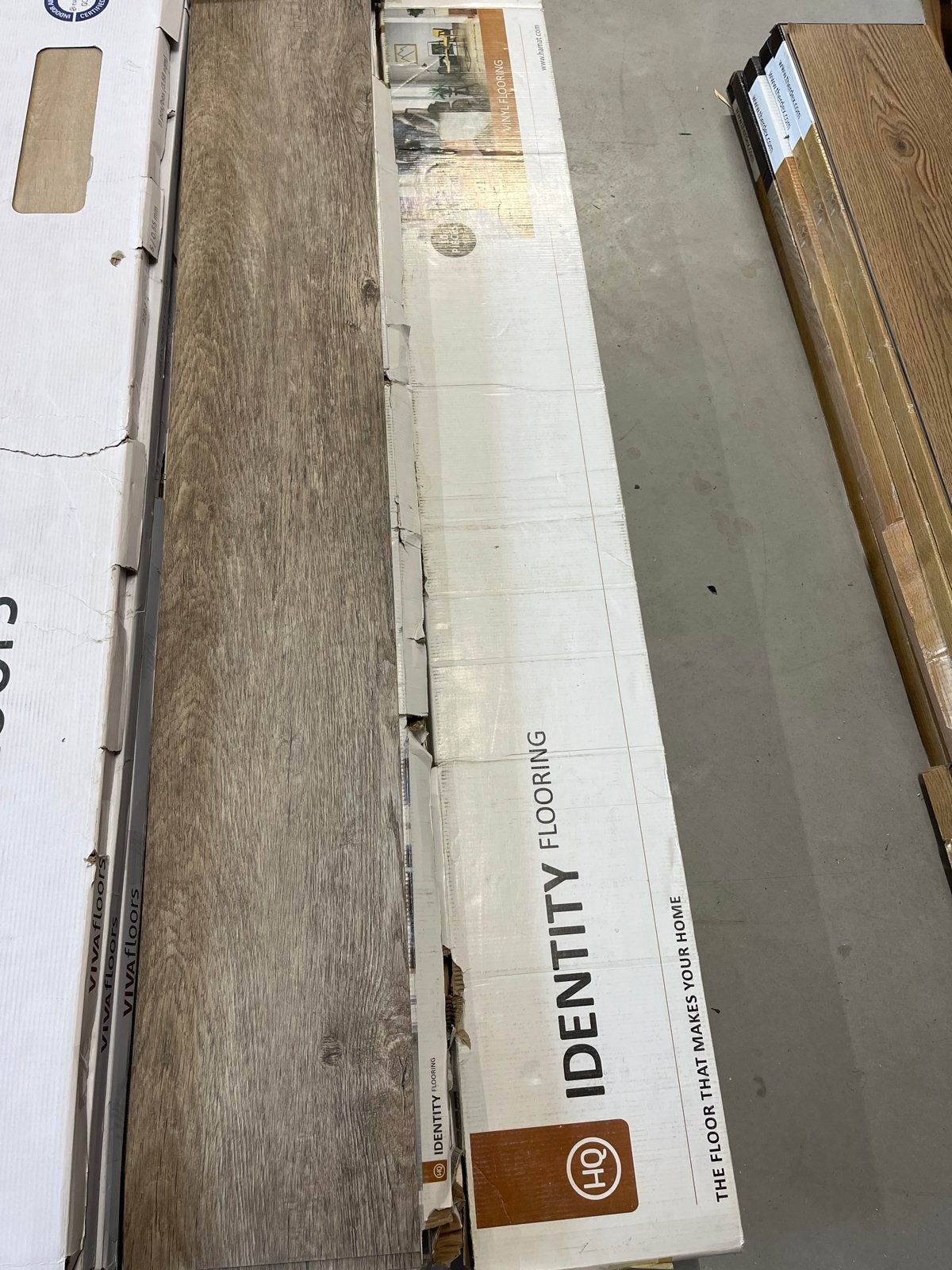 HQ Identity Vinyl Vloer - Kleurnummer 5014 (14m²), Bruin, Nieuw, Ophalen of Verzenden, Vinyl