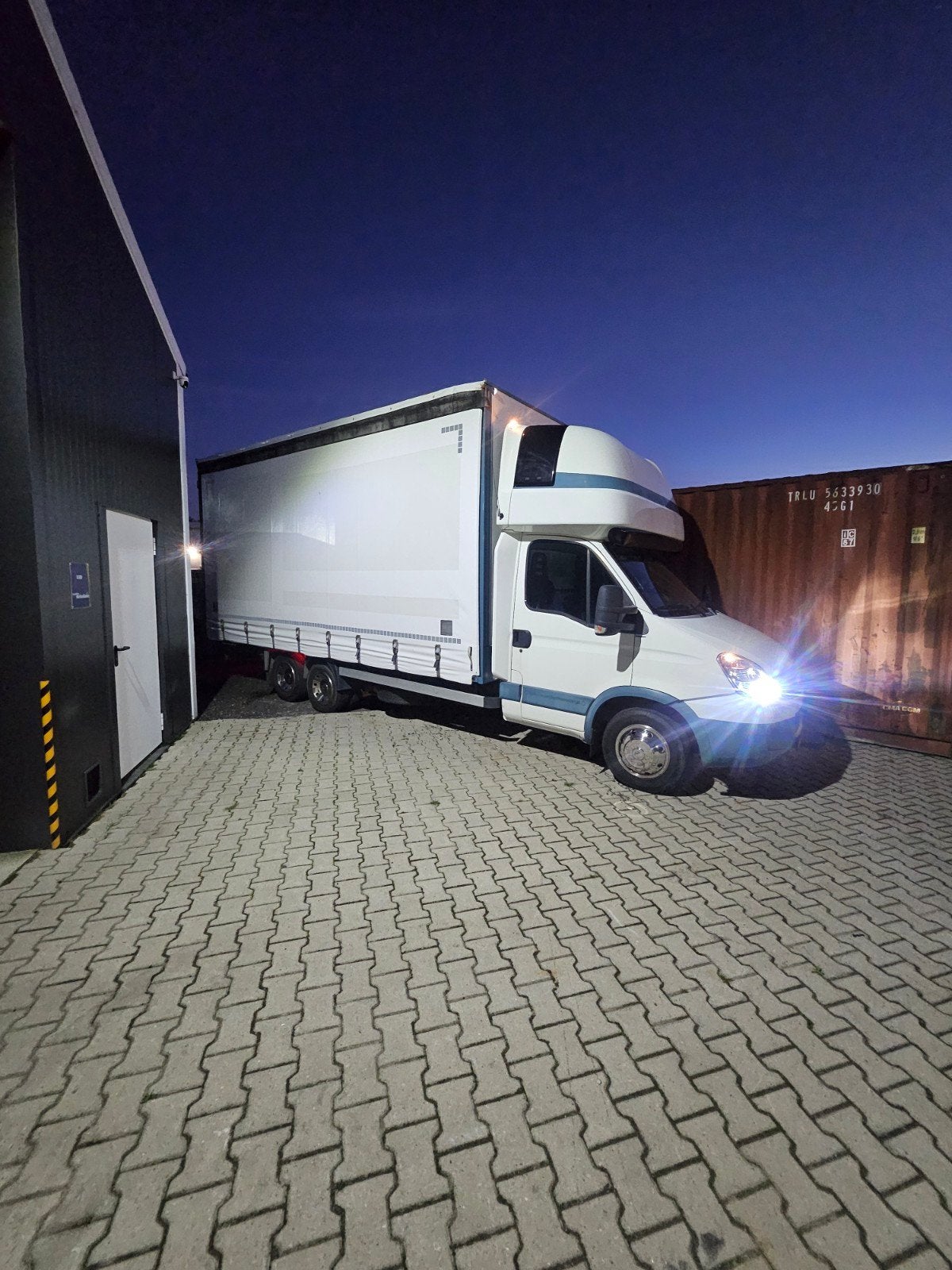 Iveco Daily 40C18  Clixtar 2007, Auto's, 4 cilinders, Iveco, Wit, Origineel Nederlands