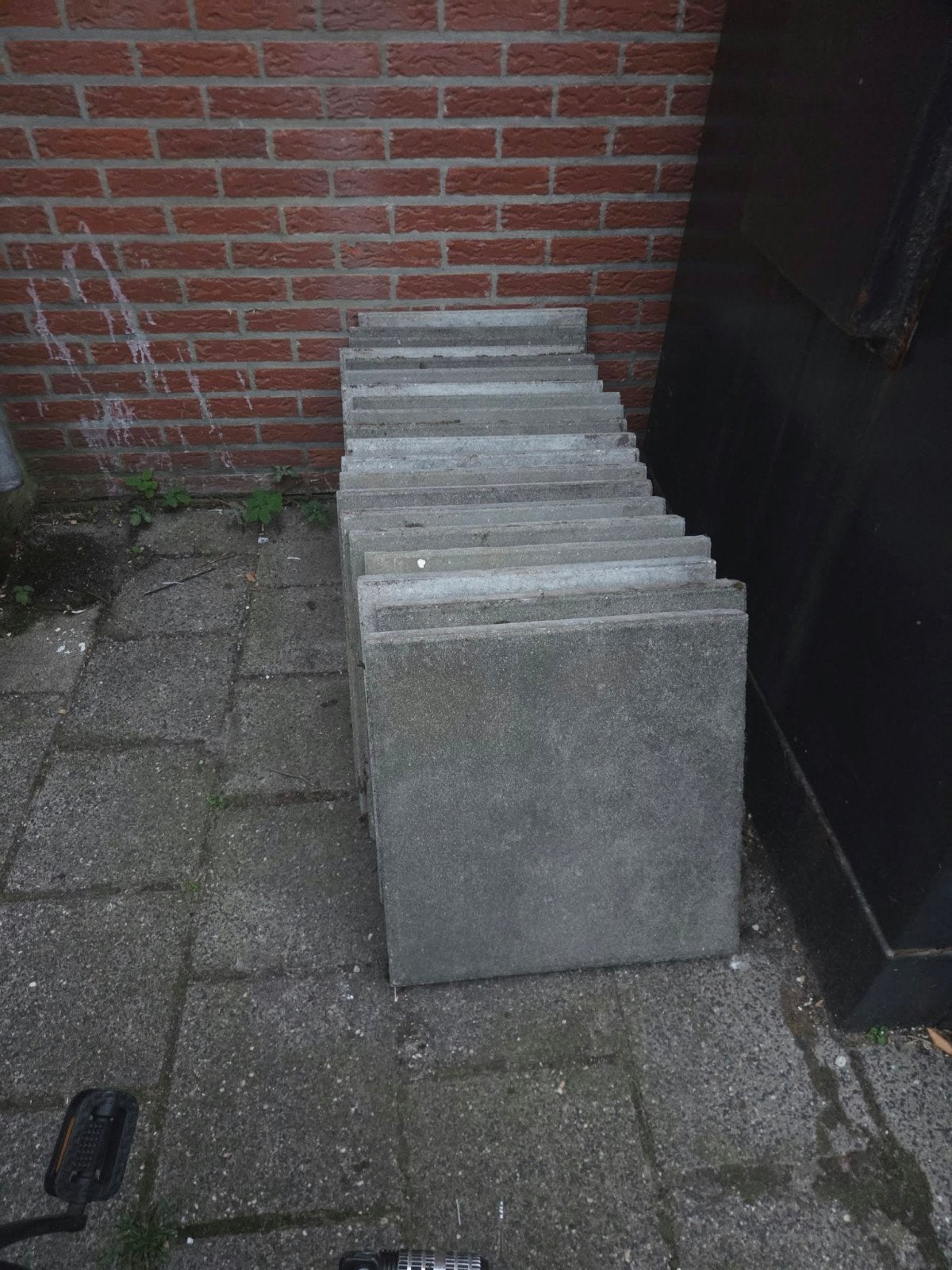 Gratis tegels, ongeveer 40 stuks, Ophalen, Gebruikt, Vloertegels