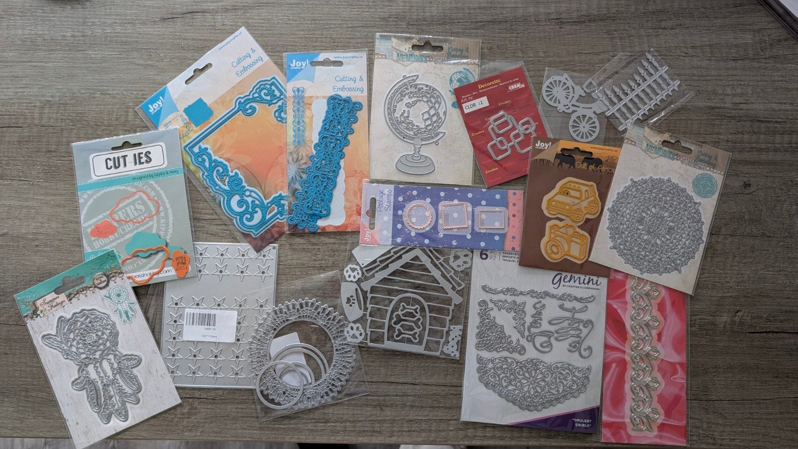 Diverse snijmallen, Hobby en Vrije tijd, Scrapbooking, Ophalen, Zo goed als nieuw, Frame of Mal
