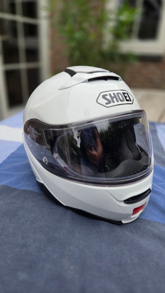 SHOEI NEOTEC II motorhelm incl. Sena intercom, Motoren, Kleding | Motorhelmen, Ophalen, Systeemhelm, Heren, XL