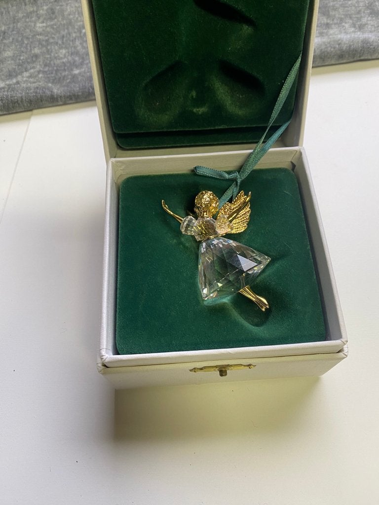 Swarovski Crystal Memories - Engel met fluit Ornament 1996