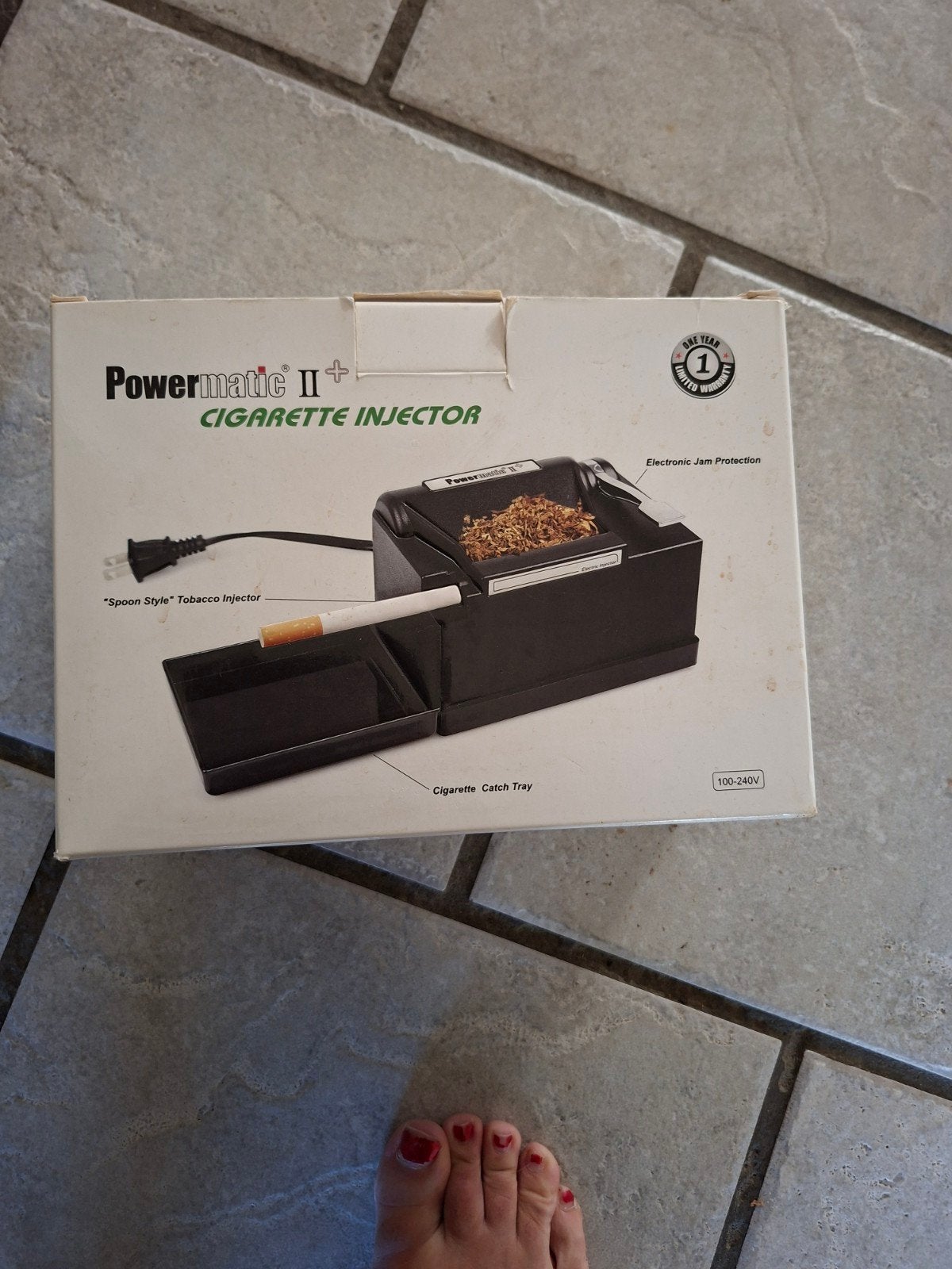 Powermatic II+ Sigaretten Injector - Gebruikt, Ophalen, Gebruikt, Overige typen