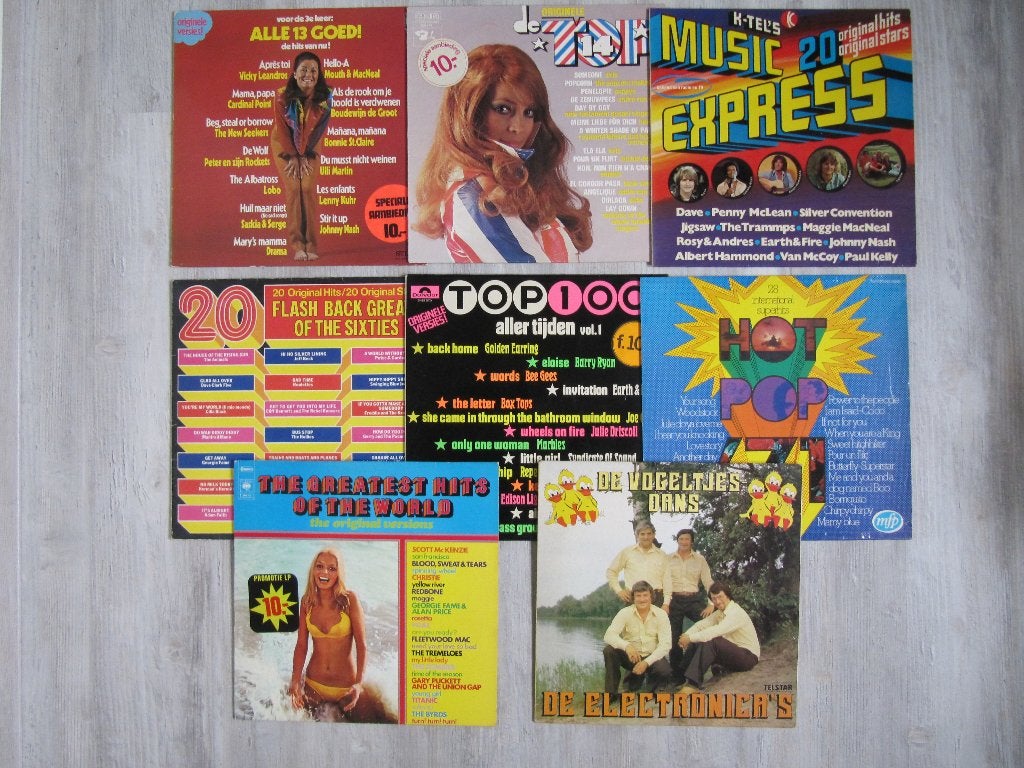 12 LP,s Pop en Klassiek, Ophalen, LP, Gebruikt, Overige formaten