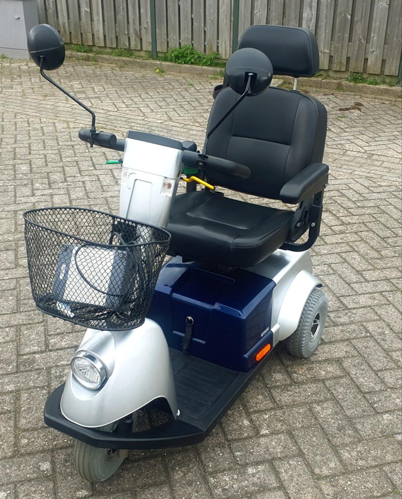 Nette scootmobiel merk Calypso, Calypso, Ophalen of Verzenden, Zo goed als nieuw, Calypso