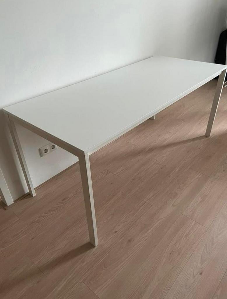 IKEA Melltorp bureau desktop 175x75, Ophalen, Gebruikt, 175 cm, IKEA