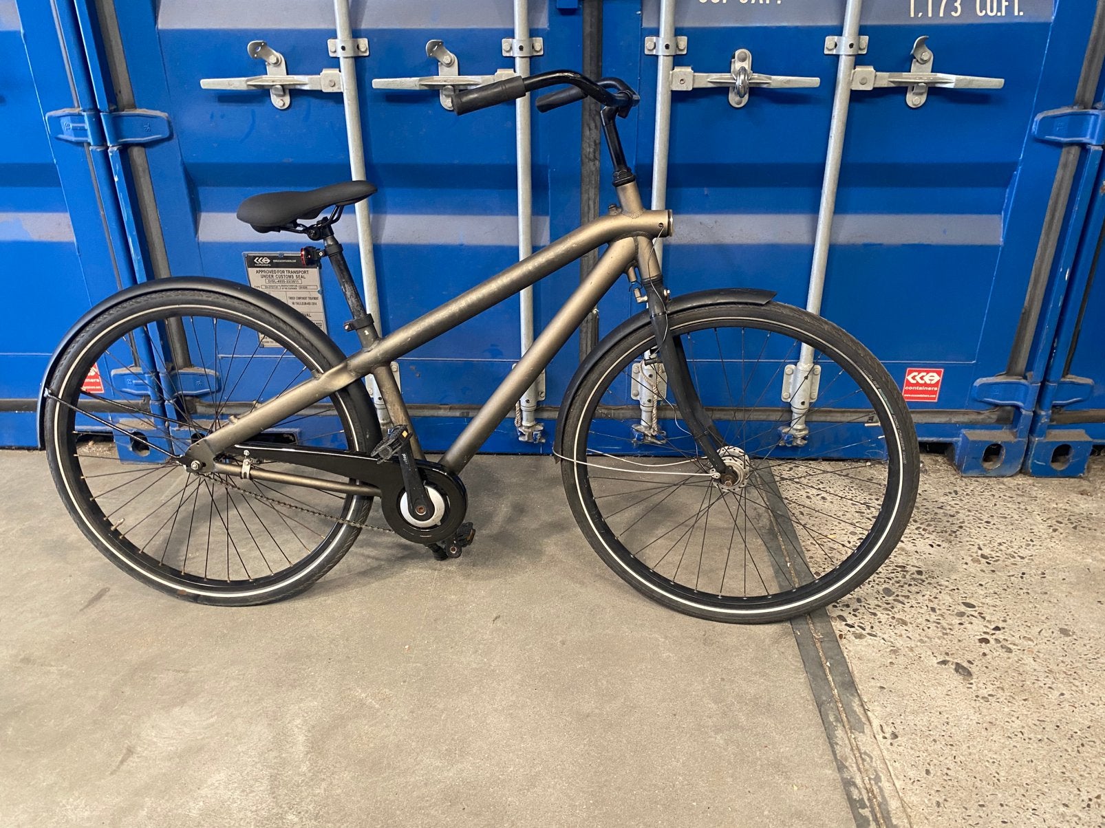 Hippe VANMOOF VAN MOOF 28 inch, Ophalen, Gebruikt