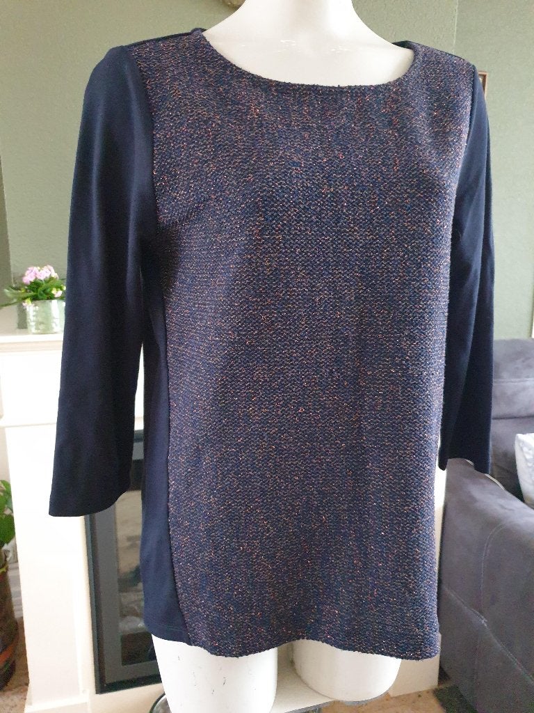 Betty Barclay schitterende blauwe trui mt M 38, Kleding | Dames, Truien en Vesten, Maat 38/40 (M), Blauw, Betty Barclay, Ophalen of Verzenden