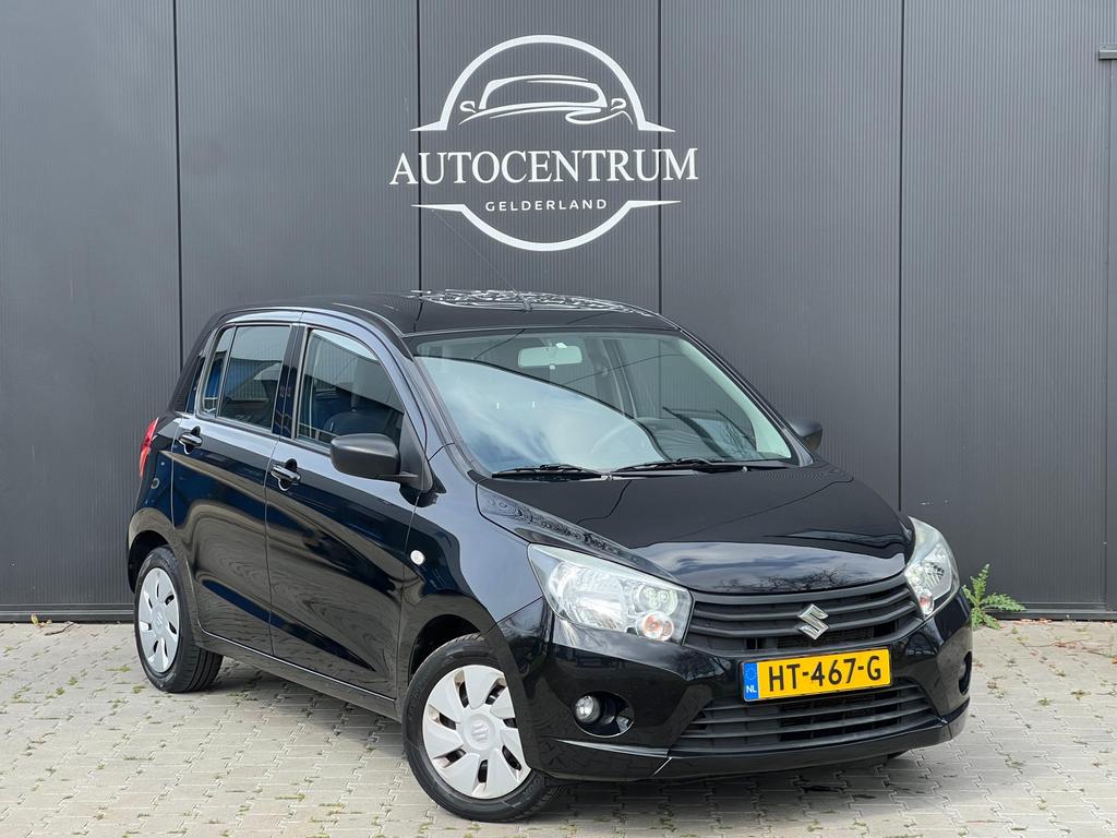 Suzuki Celerio 1.0 2016 Zwart DEALER ONDH Met Factuur, 400 kg, Origineel Nederlands, Handgeschakeld, 998 cc