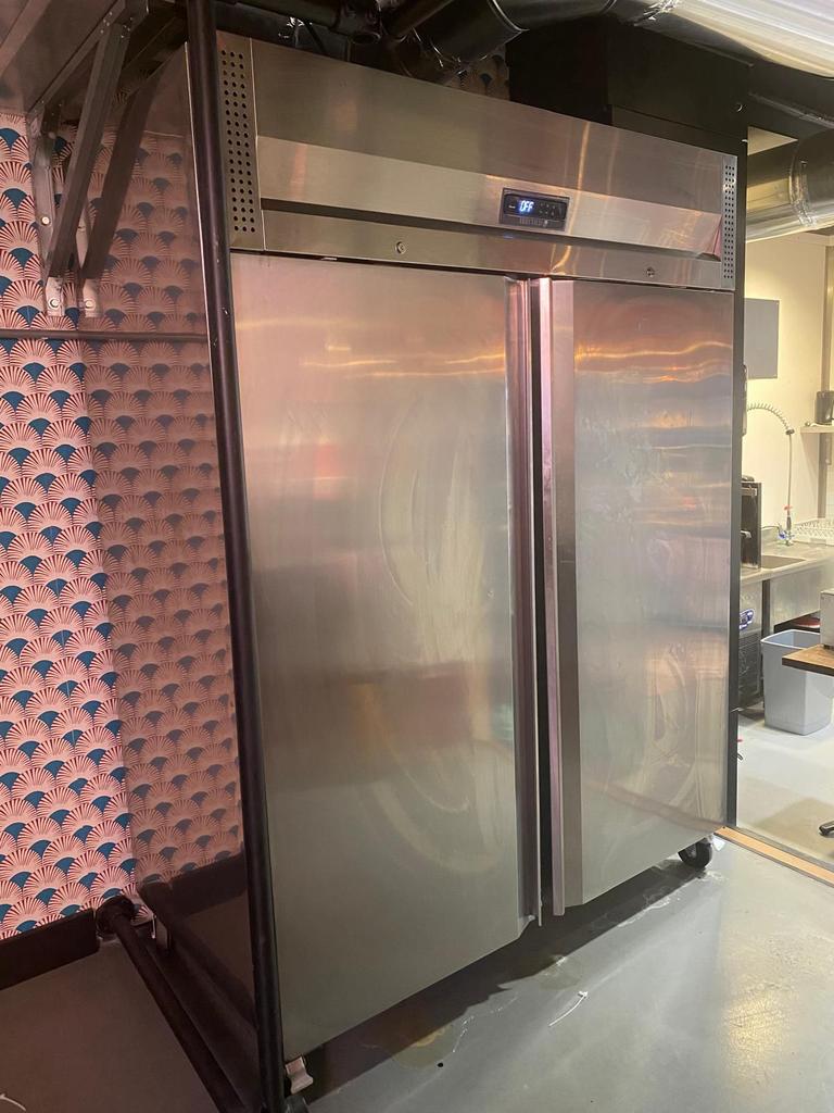 Horeca rvs koeler Tefcold koelkast koeling refrigator koel, Ophalen of Verzenden, Zo goed als nieuw