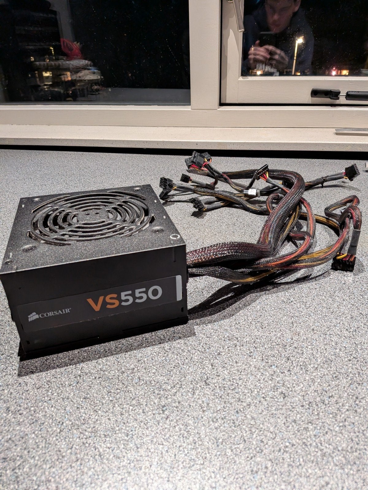 Corsair VS550 Pc voeding, Ophalen of Verzenden, Zo goed als nieuw