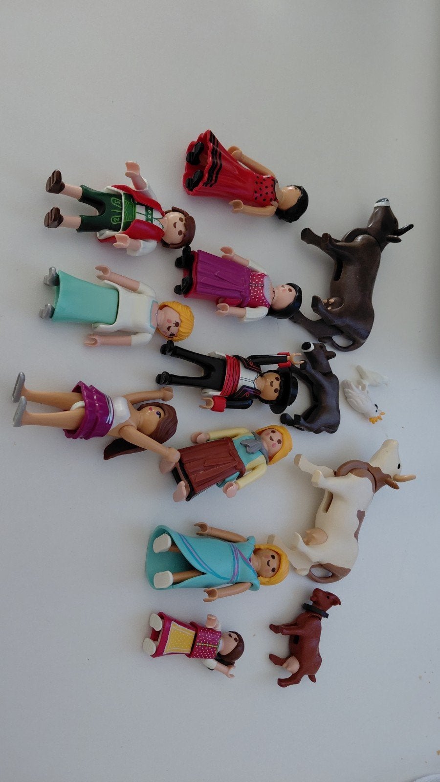 Playmobil poppetjes en dieren set, Ophalen, Gebruikt, Jongen of Meisje
