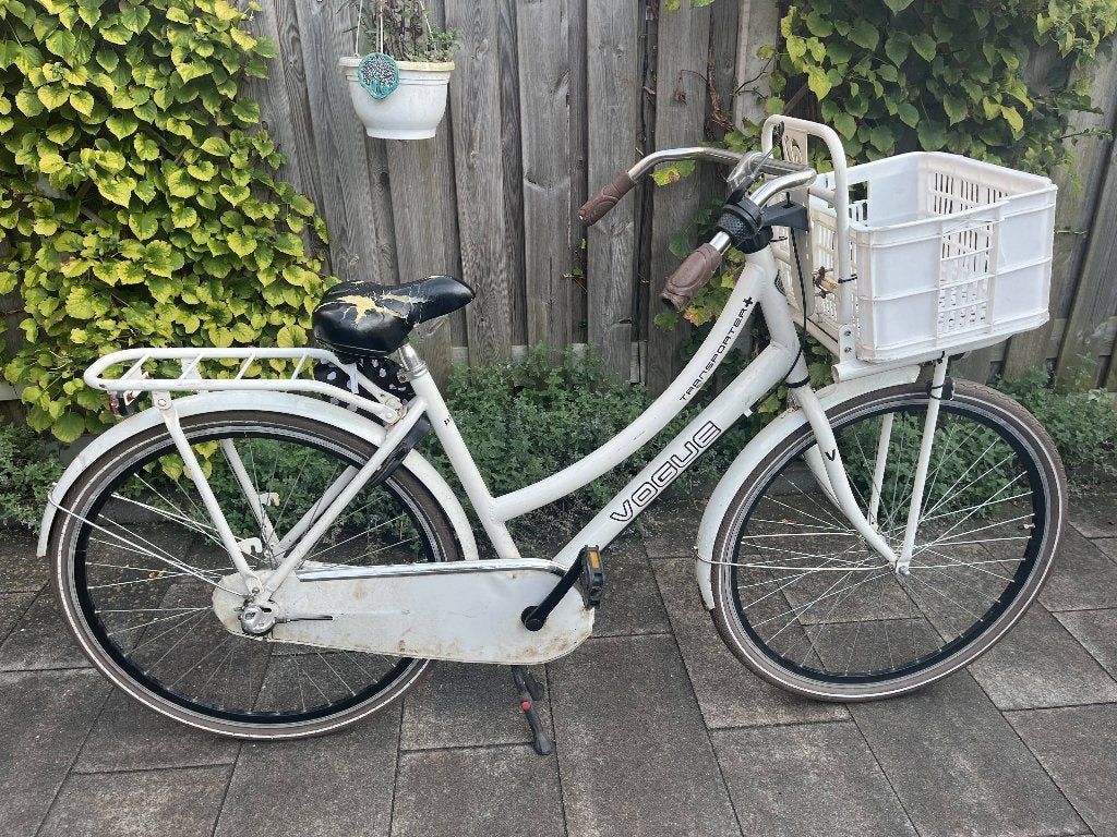 Gebuikte damesfiets, Terugtraprem, Gebruikt, 47 tot 50 cm, Versnellingen