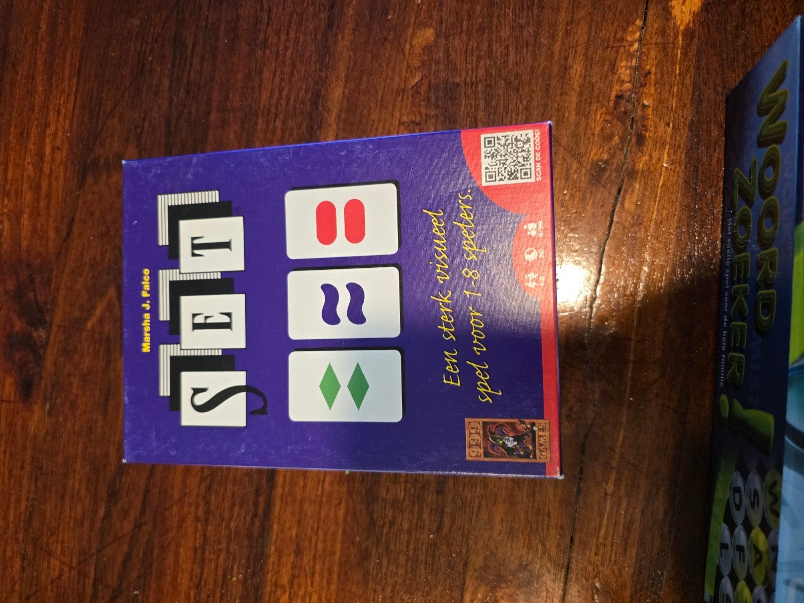 SET: Een sterk visueel spel voor 1-8 spelers, Vijf spelers of meer, Ophalen of Verzenden, Gebruikt, Marsha J. Falco
